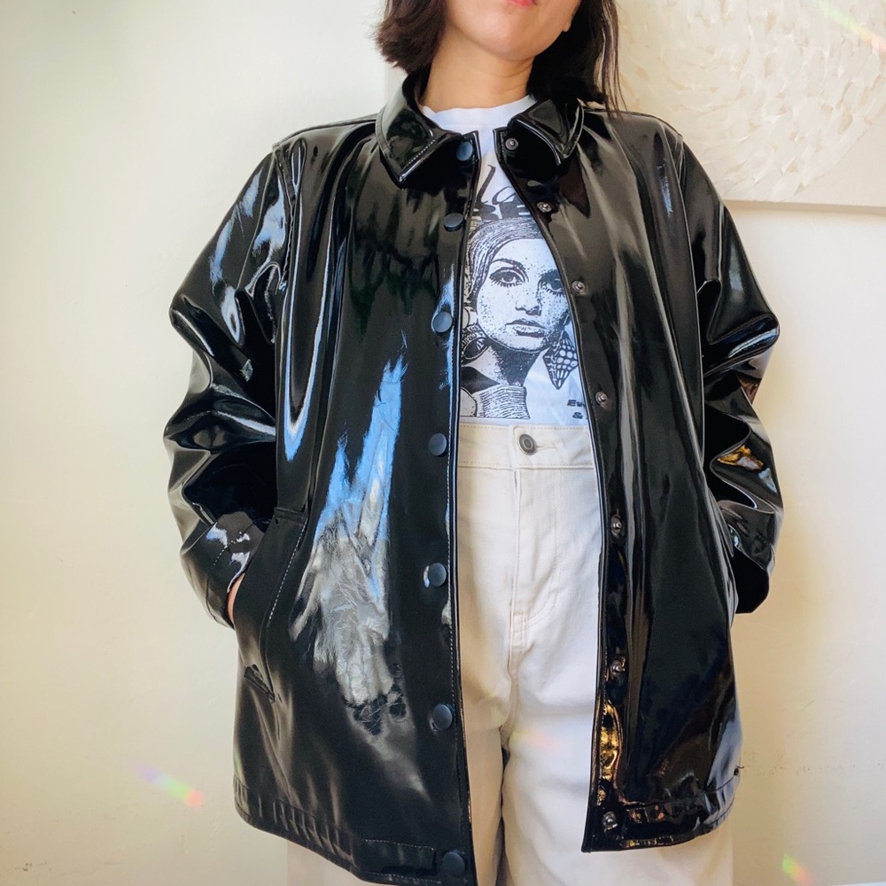 Black Vinyl Jacket